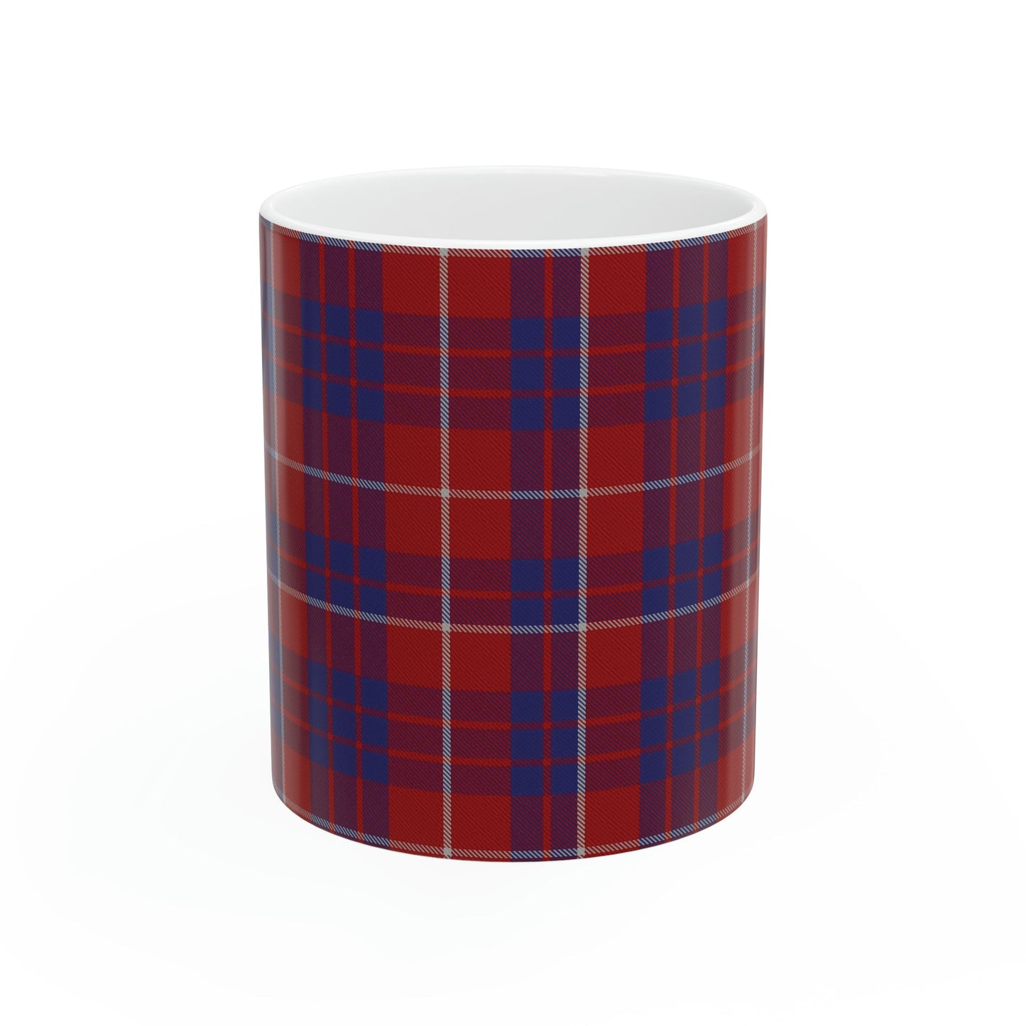 Hamilton mock. The elegant and colourful tartan on this mug is taken from the Scottish Register of Tartans based in Scotland.