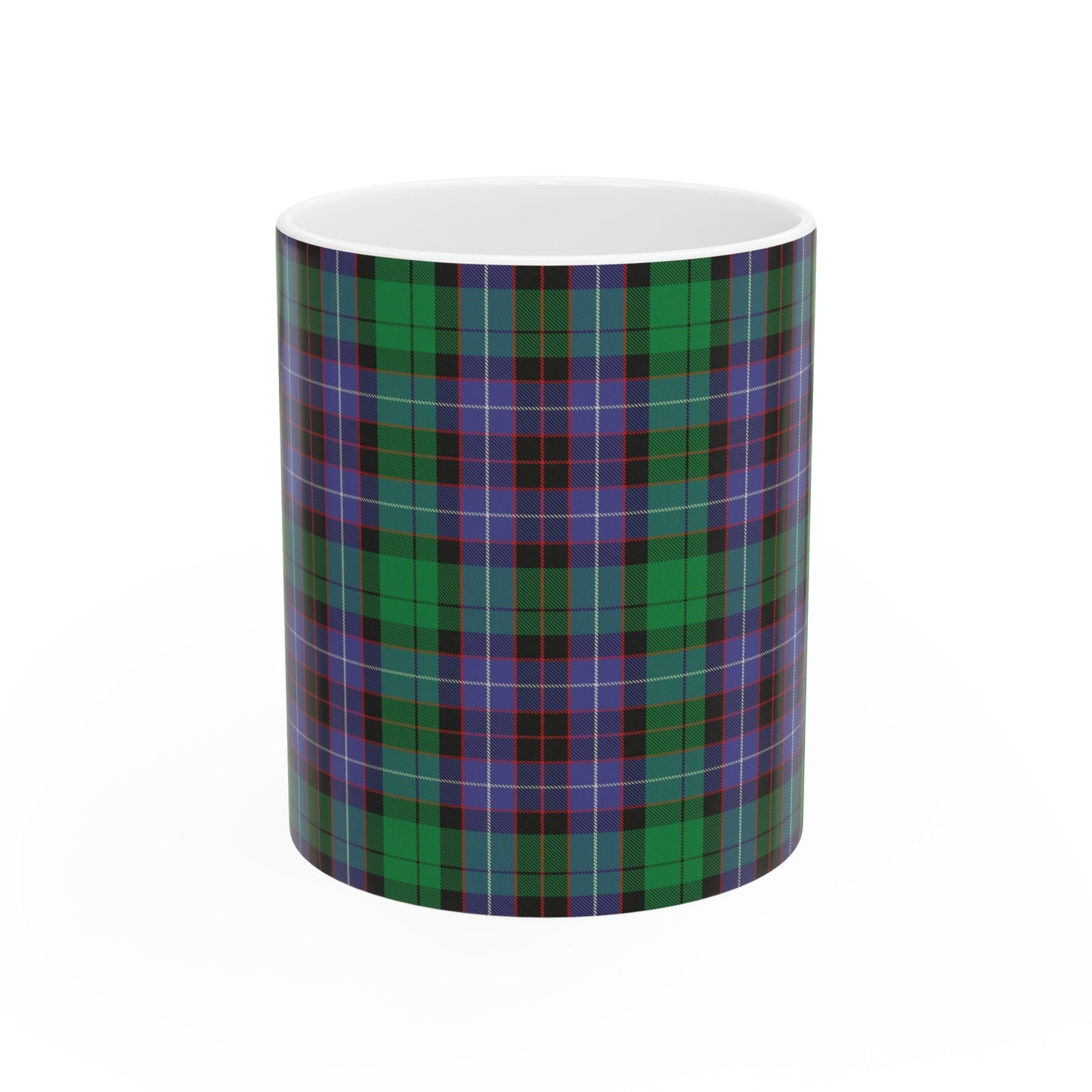 Hunter clan. The elegant and colourful tartan on this mug is taken from the Scottish Register of Tartans based in Scotland.