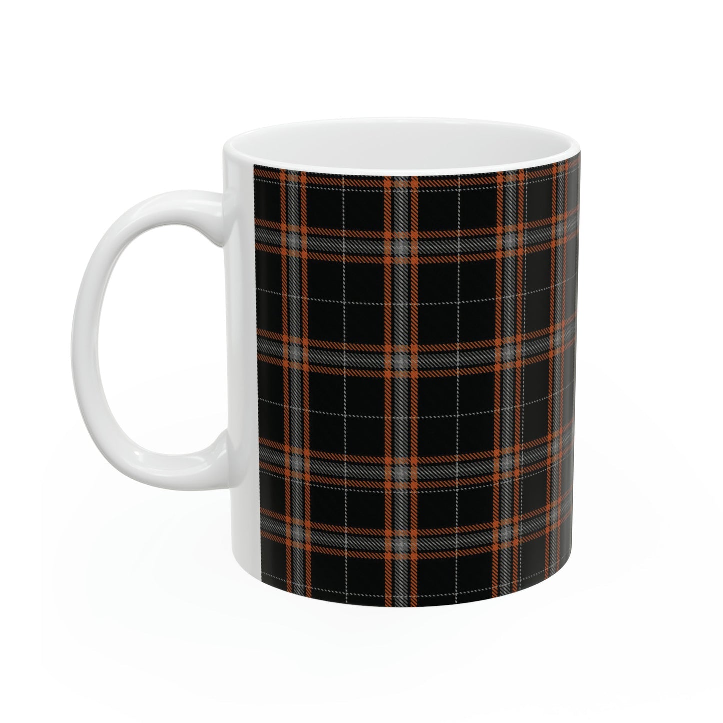 Harley Davidson tartan mug. The elegant and colourful tartan on this mug is taken from the Scottish Register of Tartans based in Scotland.