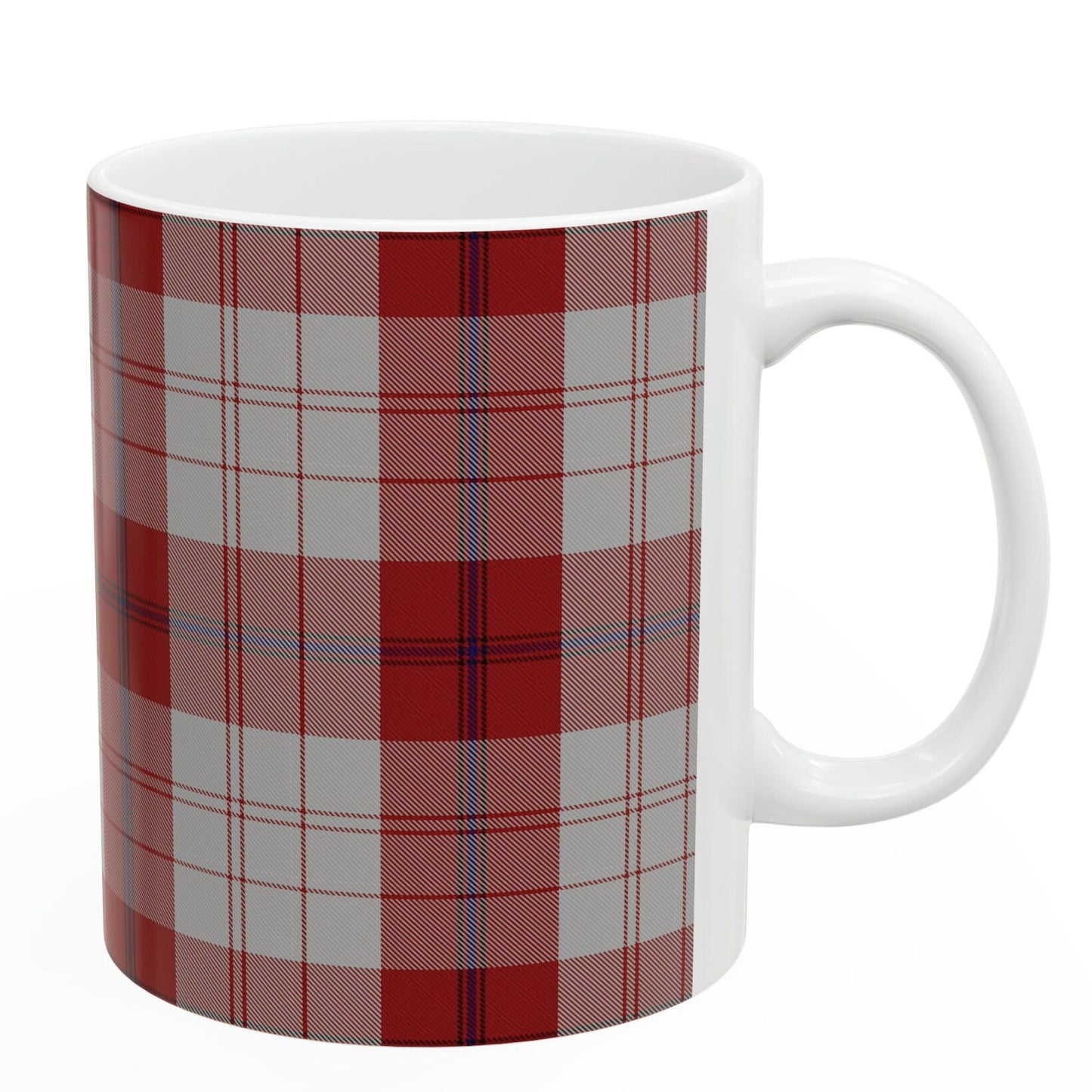 Cunningham dress. The elegant and colourful tartan on this mug is taken from the Scottish Register of Tartans based in Scotland.