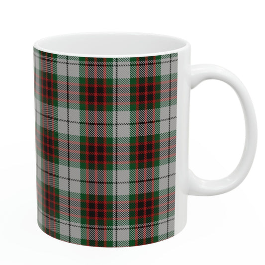 Fraser dress. The elegant and colourful tartan on this mug is taken from the Scottish Register of Tartans based in Scotland.
