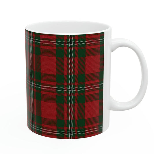 MacGregor clan. The elegant and colourful tartan on this mug is taken from the Scottish Register of Tartans based in Scotland.