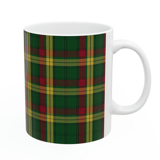 Macmillan ancient. The elegant and colourful tartan on this mug is taken from the Scottish Register of Tartans based in Scotland.