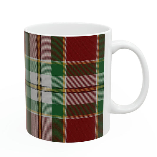 MacLachlan dress. The elegant and colourful tartan on this mug is taken from the Scottish Register of Tartans based in Scotland.