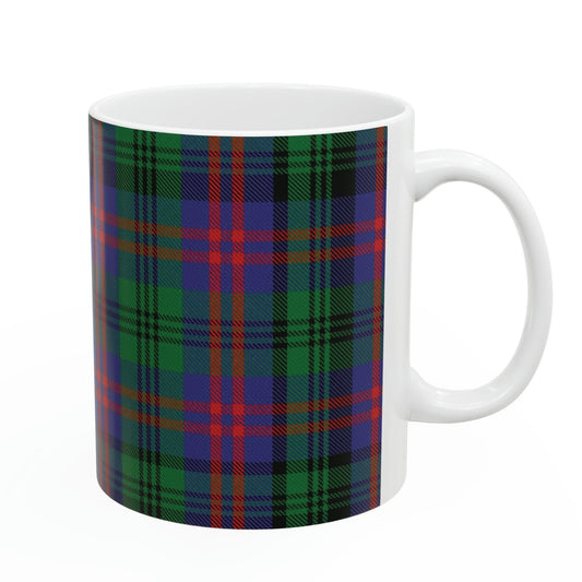 MacLachlan hunting. The elegant and colourful tartan on this mug is taken from the Scottish Register of Tartans based in Scotland.