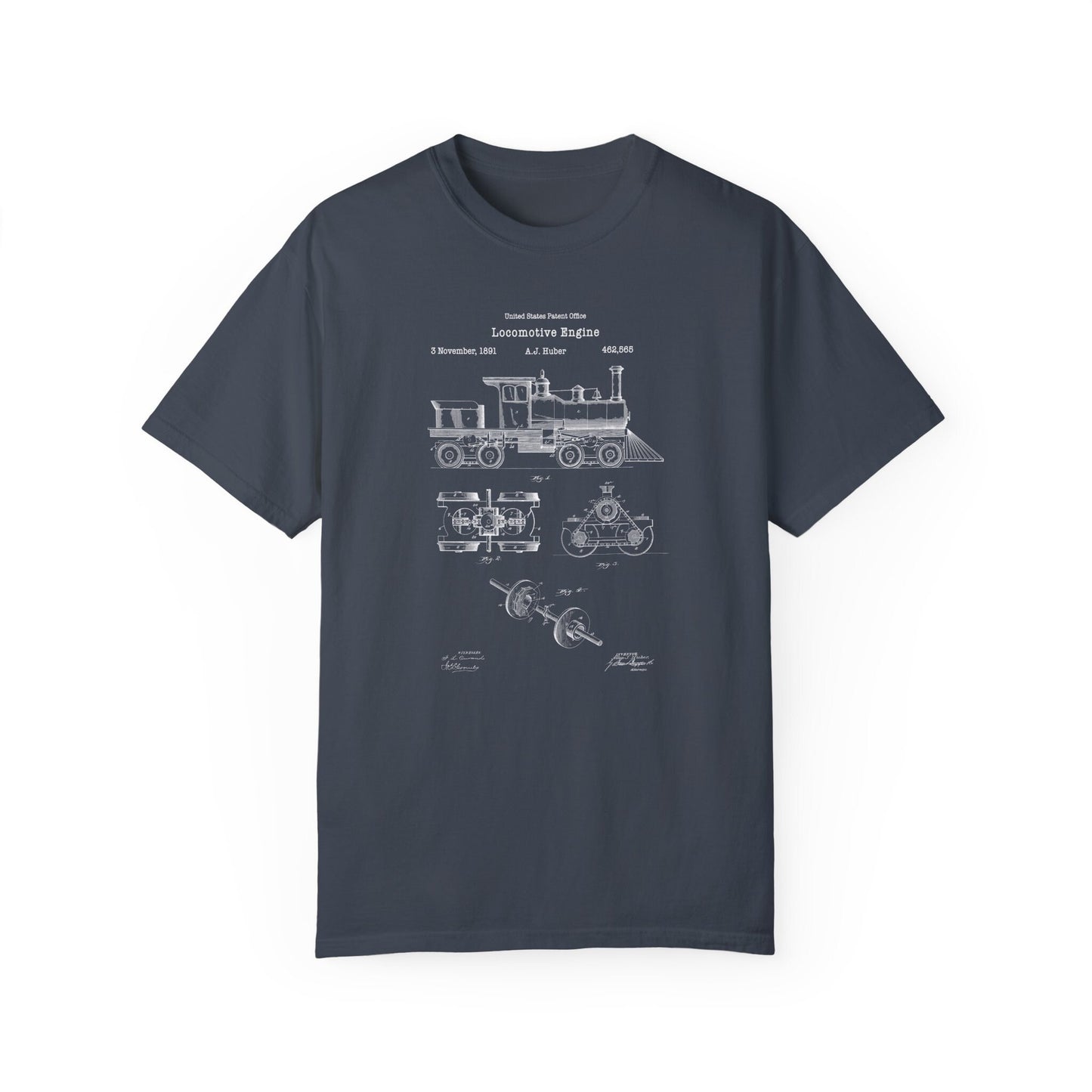 a t - shirt with a drawing of a truck