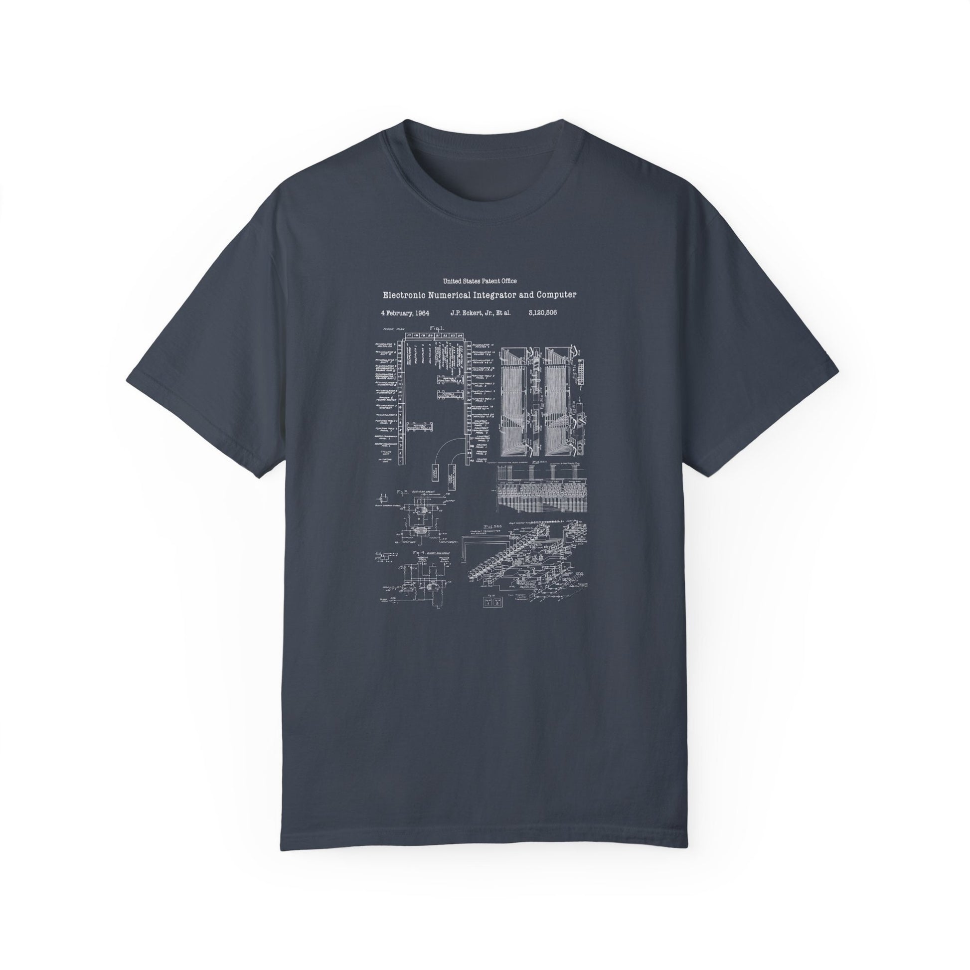 a t - shirt with a diagram of a computer