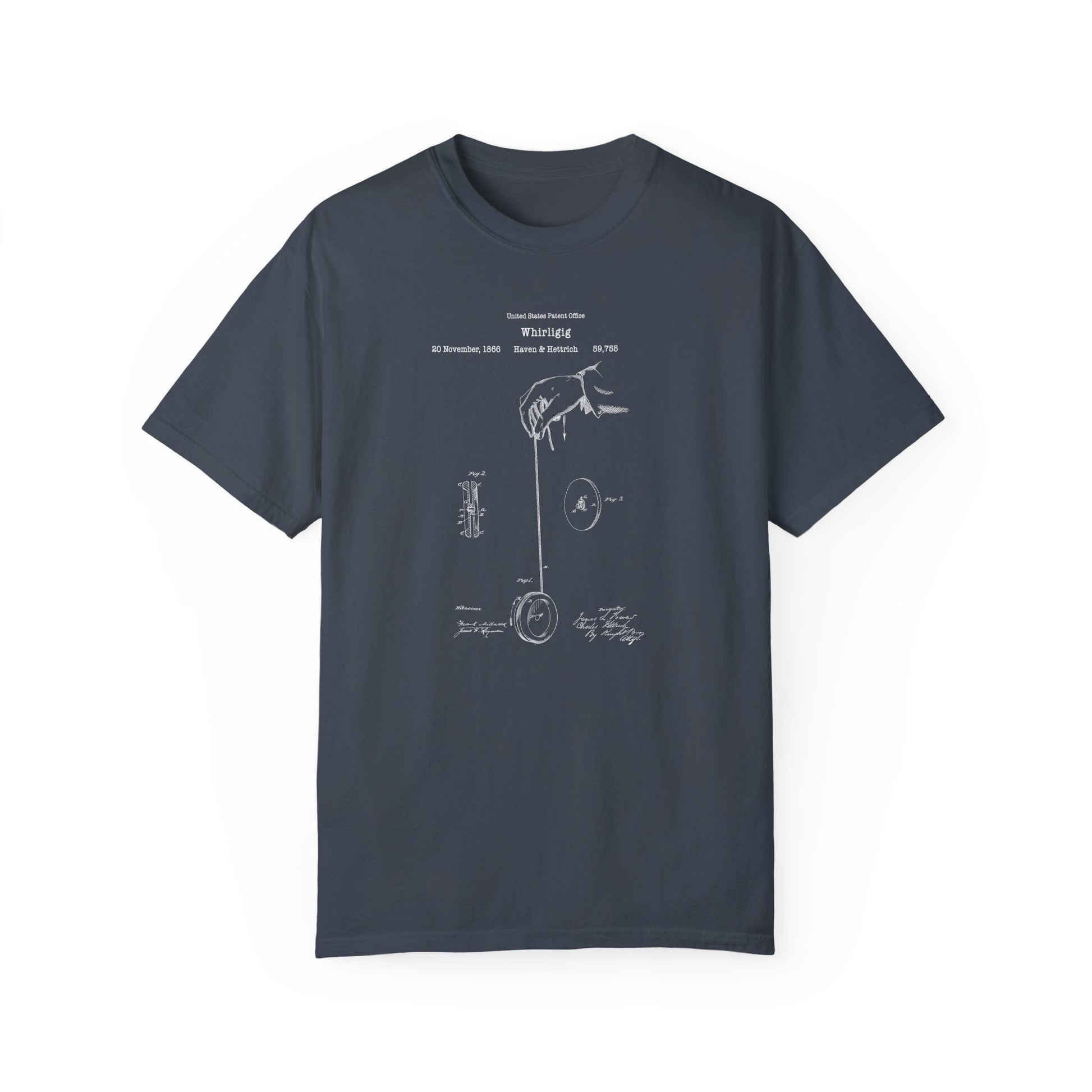 a t - shirt with a drawing of a telescope