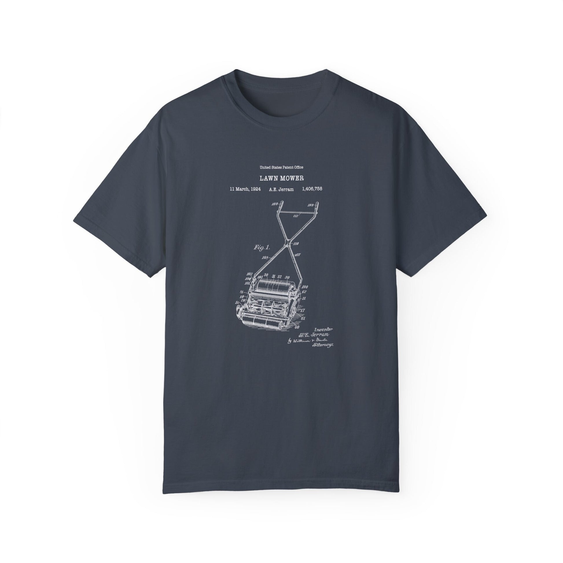 a blueprinted t - shirt with a drawing of a radio on it