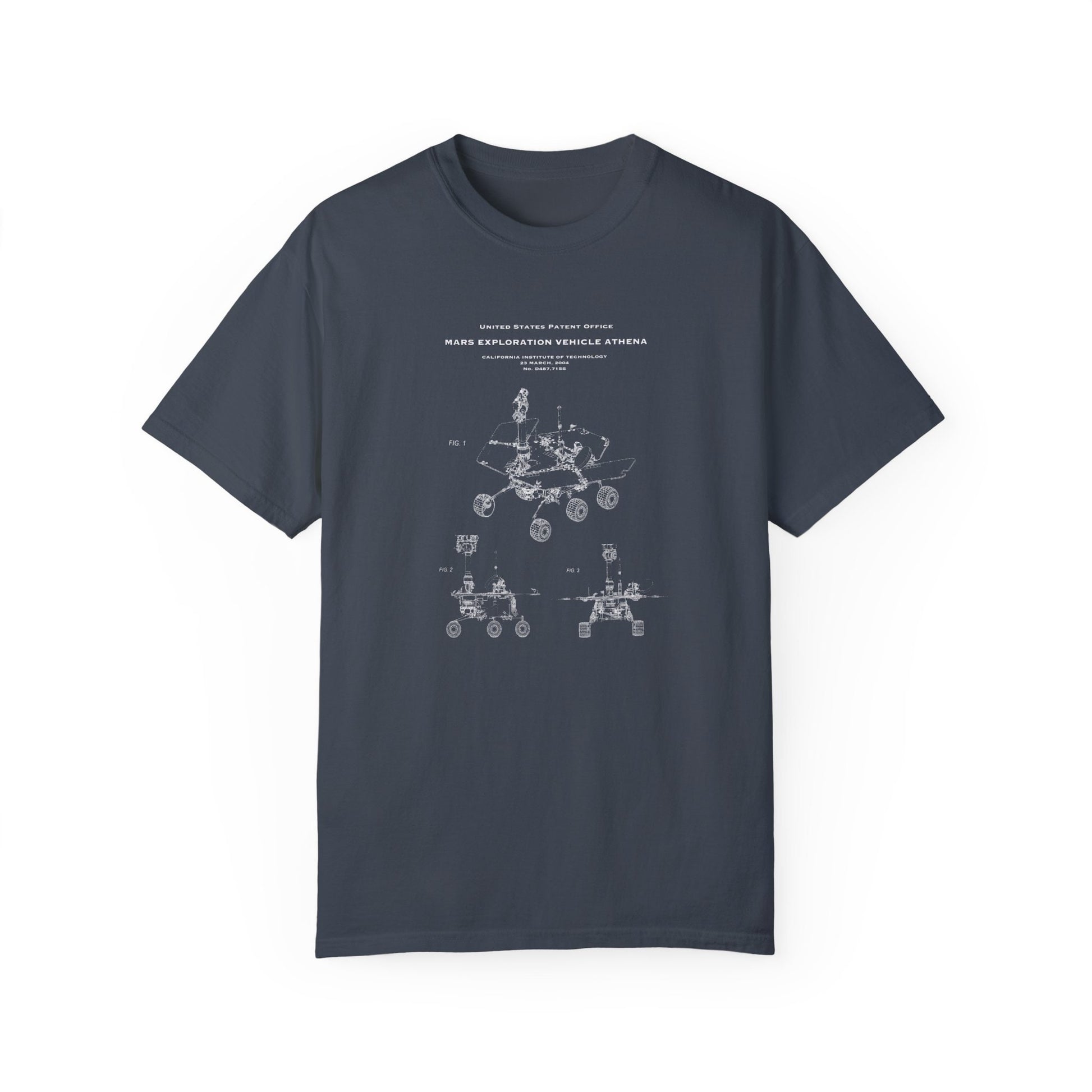 a gray t - shirt with a diagram of a tractor