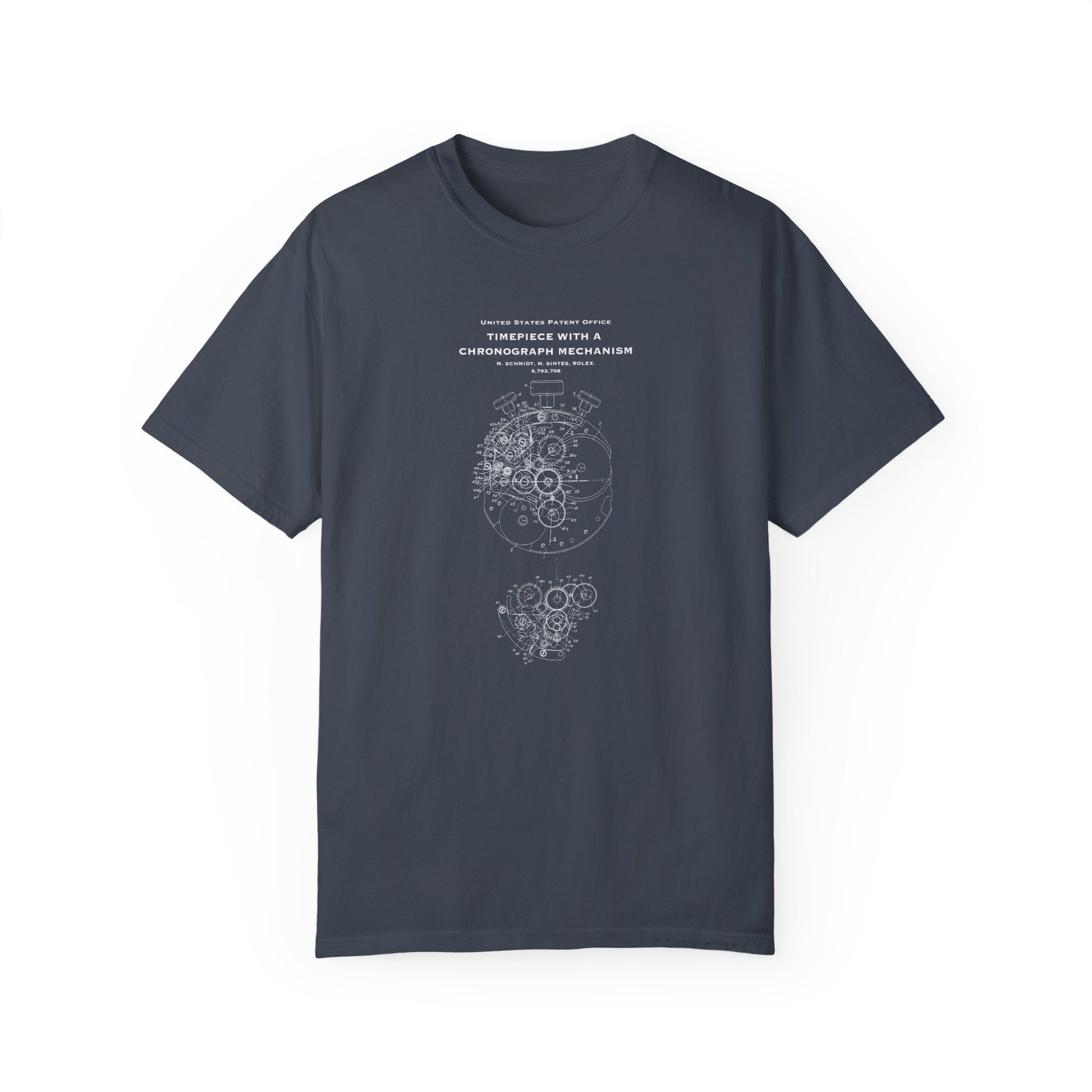 a gray t - shirt with a diagram of the planets