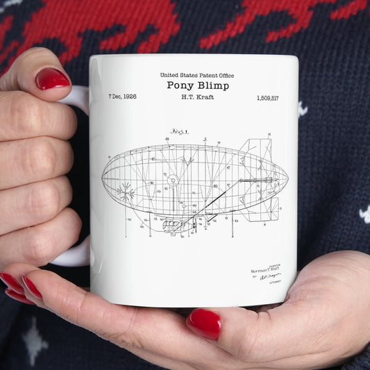 Goodyear blimp airship patent from the US Patent Office. Perfect gift for any aviation airplane lovers aircraft flying pilots gifts