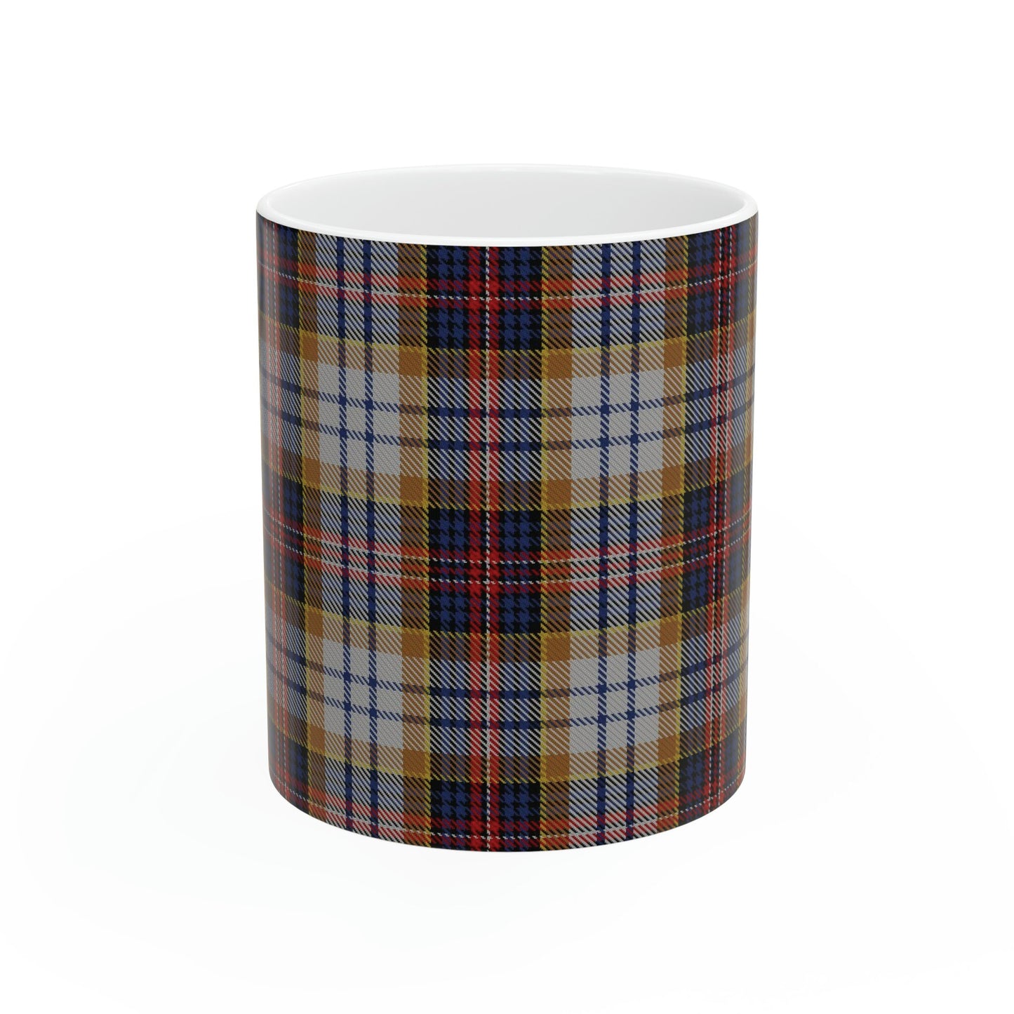 MacInnes ancient hunting. The elegant and colourful tartan on this mug is taken from the Scottish Register of Tartans based in Scotland.