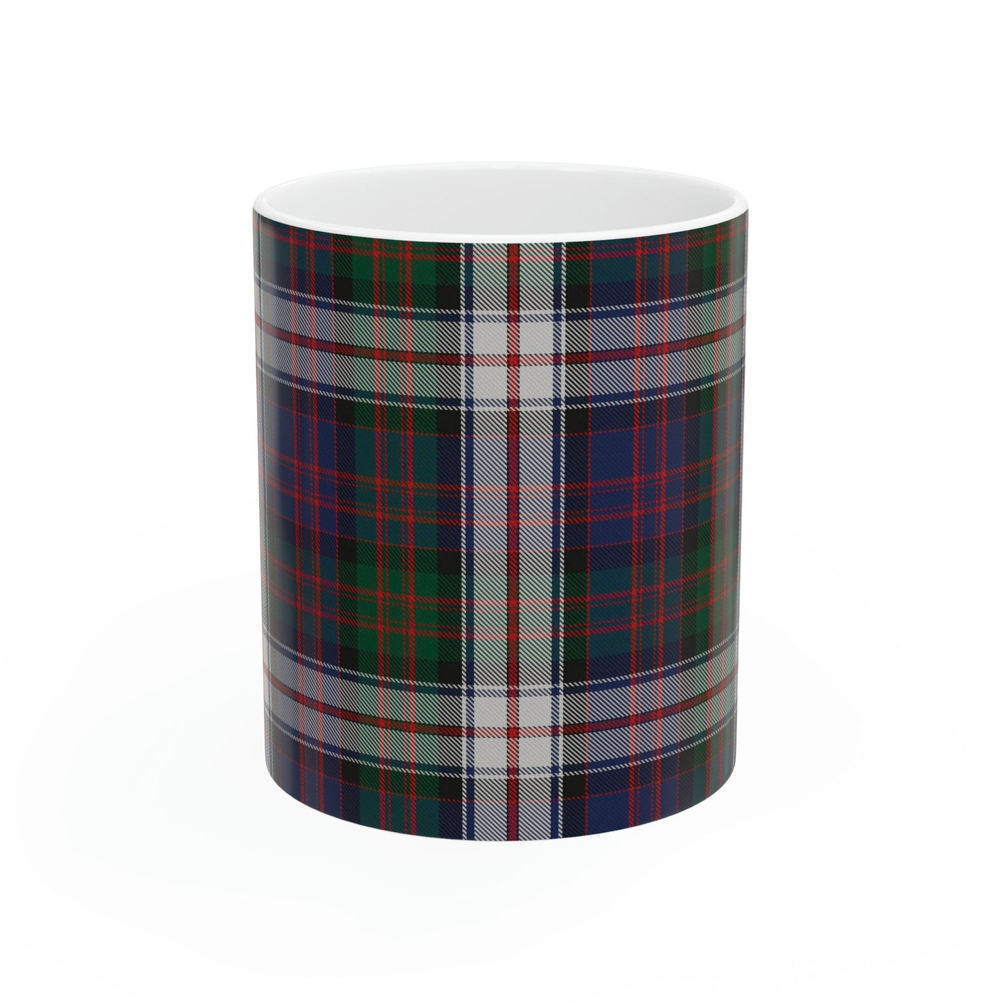 MacDonald dress. The elegant and colourful tartan on this mug is taken from the Scottish Register of Tartans based in Scotland.