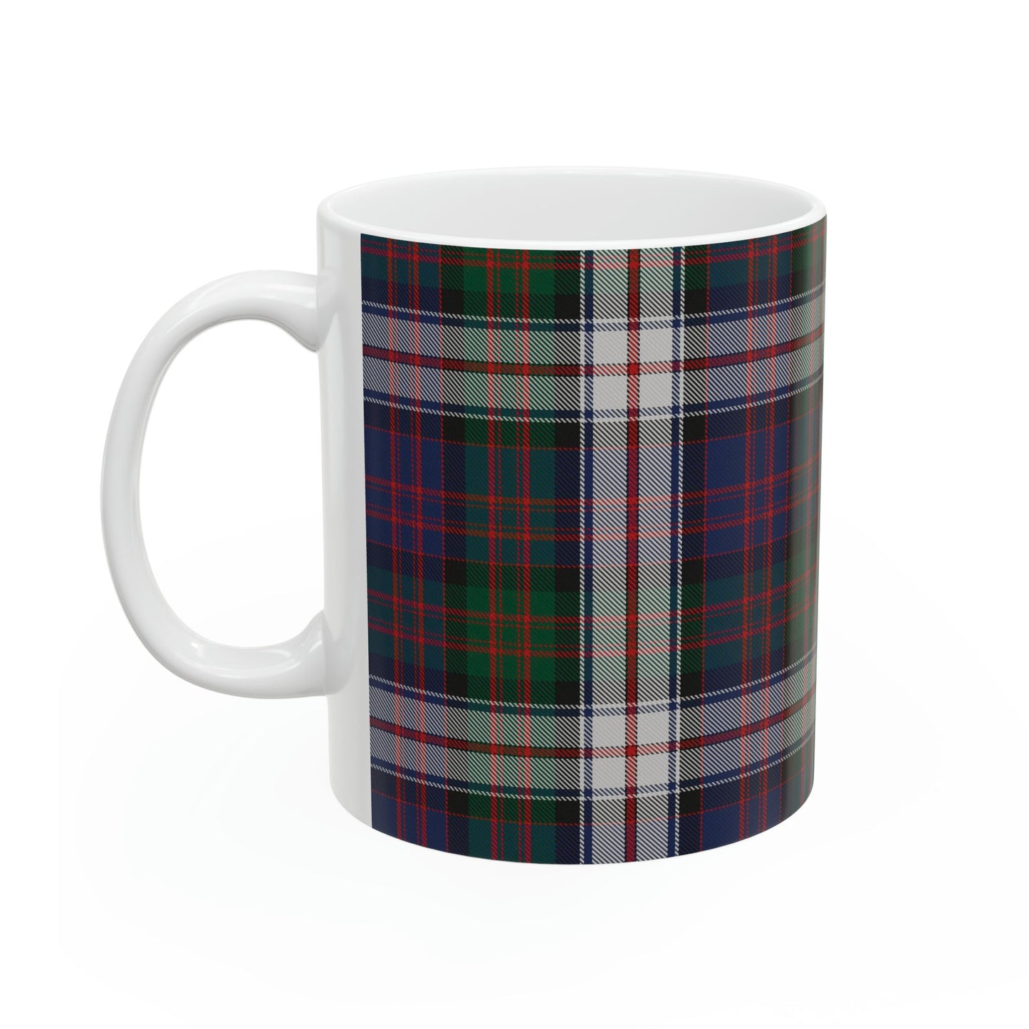 MacDonald dress. The elegant and colourful tartan on this mug is taken from the Scottish Register of Tartans based in Scotland.