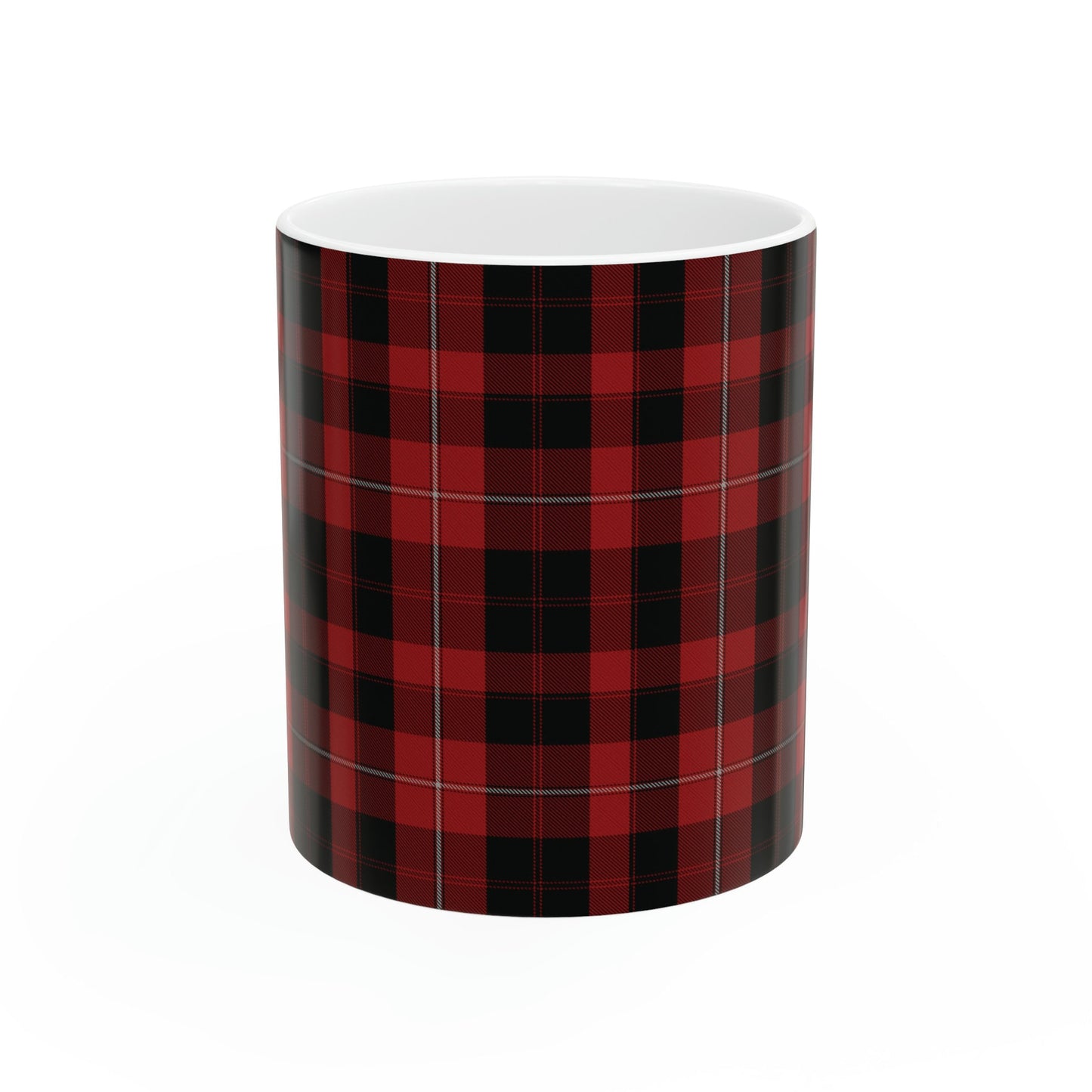 Cunningham clan. The elegant and colourful tartan on this mug is taken from the Scottish Register of Tartans based in Scotland.