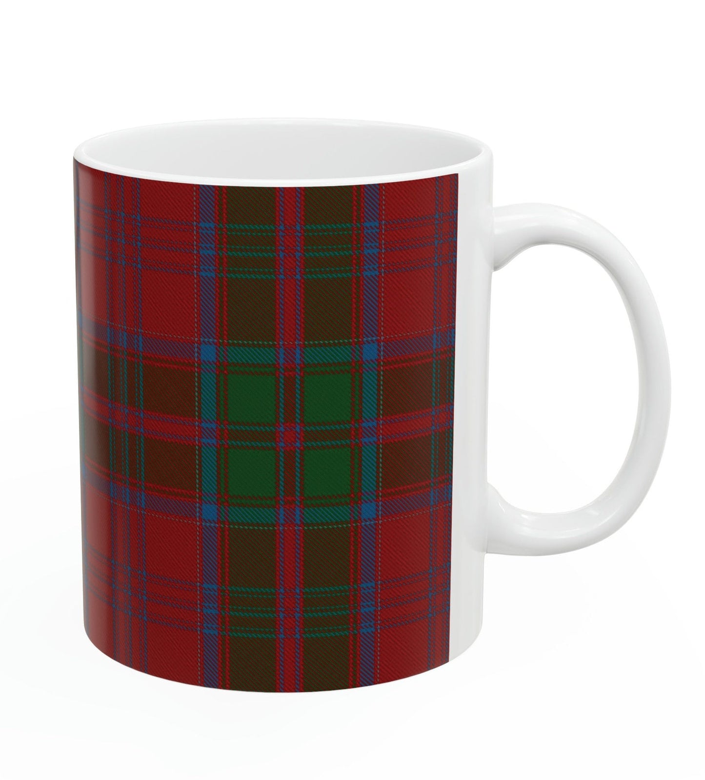 Drummond clan. The elegant and colourful tartan on this mug is taken from the Scottish Register of Tartans based in Scotland.