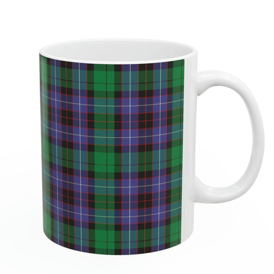 Hunter clan. The elegant and colourful tartan on this mug is taken from the Scottish Register of Tartans based in Scotland.