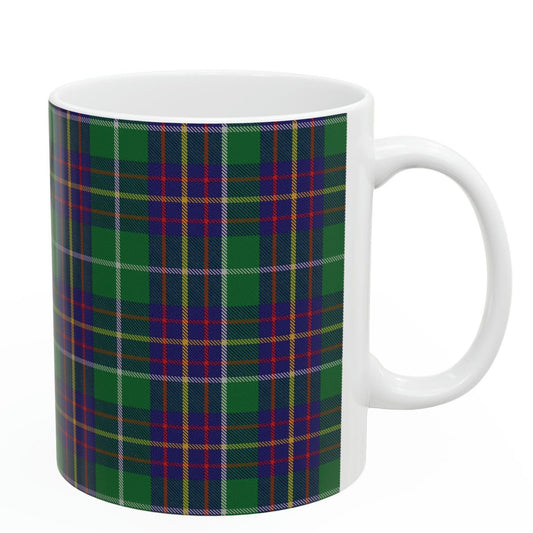 Inglis clan. The elegant and colourful tartan on this mug is taken from the Scottish Register of Tartans based in Scotland.