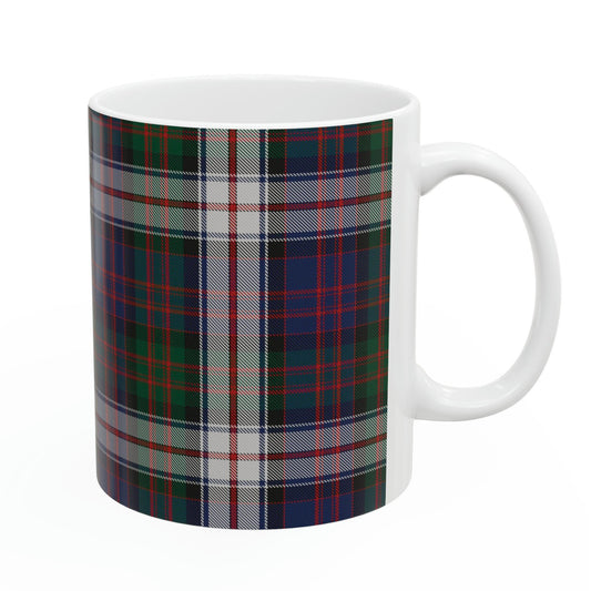 MacDonald dress. The elegant and colourful tartan on this mug is taken from the Scottish Register of Tartans based in Scotland.