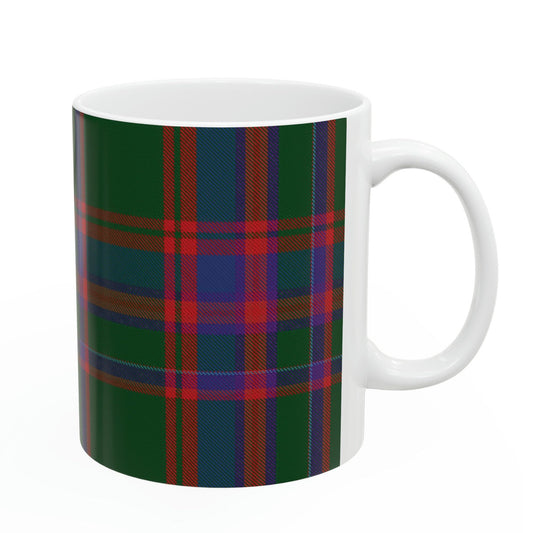 MacDougall clan. The elegant and colourful tartan on this mug is taken from the Scottish Register of Tartans based in Scotland.