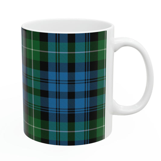 Lamont clan. The elegant and colourful tartan on this mug is taken from the Scottish Register of Tartans based in Scotland.