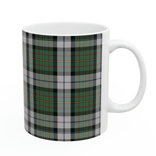 Maclaren dress. The elegant and colourful tartan on this mug is taken from the Scottish Register of Tartans based in Scotland.