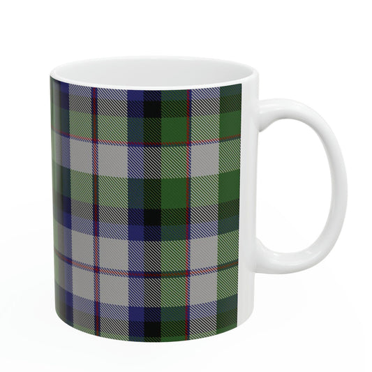 MacNaughton dress. The elegant and colourful tartan on this mug is taken from the Scottish Register of Tartans based in Scotland.