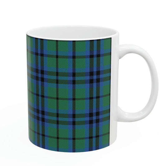 Marshall clan. The elegant and colourful tartan on this mug is taken from the Scottish Register of Tartans based in Scotland.