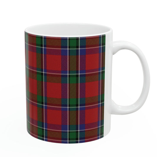 Sinclair clan. The elegant and colourful tartan on this mug is taken from the Scottish Register of Tartans based in Scotland.