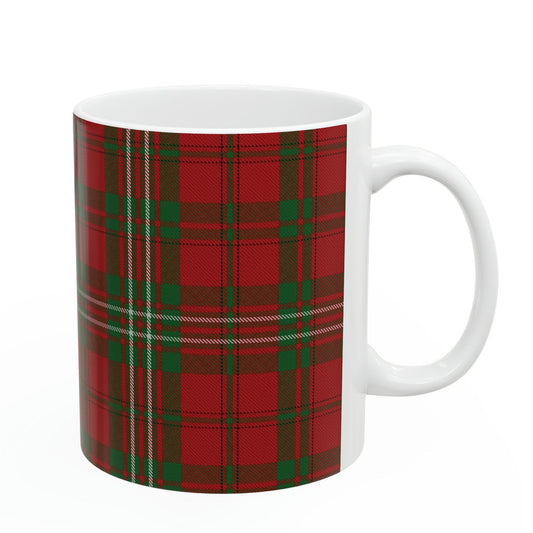 Scott clan. The elegant and colourful tartan on this mug is taken from the Scottish Register of Tartans based in Scotland.