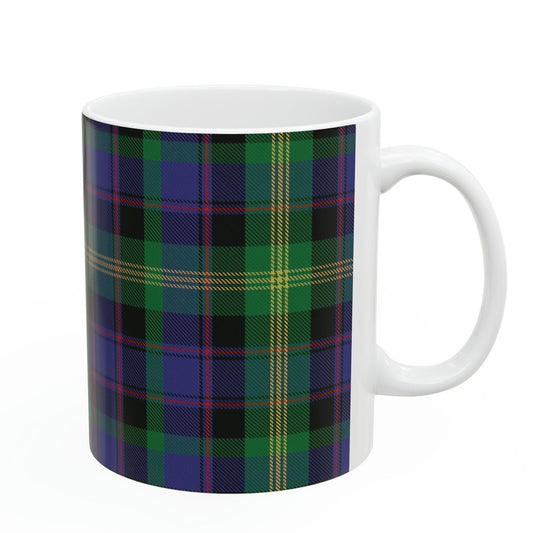 Watson clan. The elegant and colourful tartan on this mug is taken from the Scottish Register of Tartans based in Scotland.