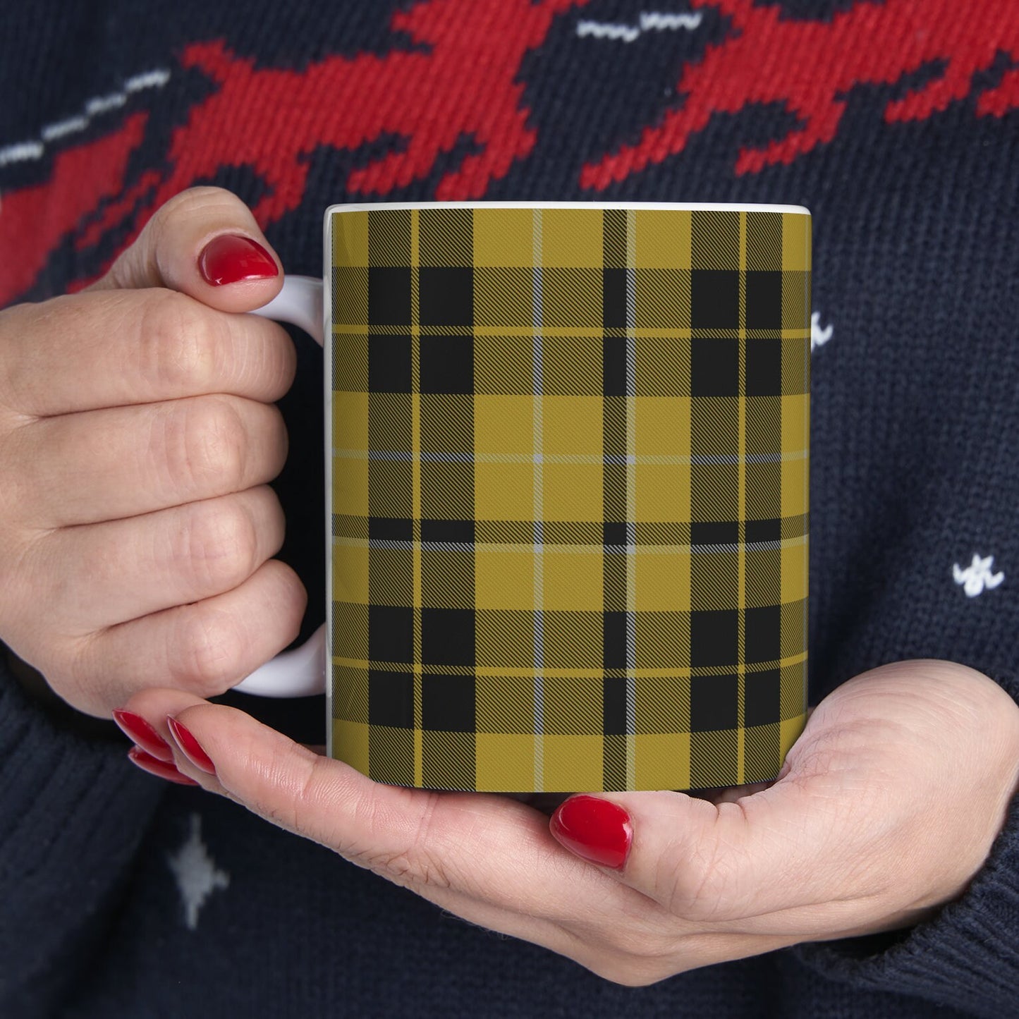 Barclay dress tartan The elegant and colourful tartan on this mug is taken from the Scottish Register of Tartans based in Scotland.