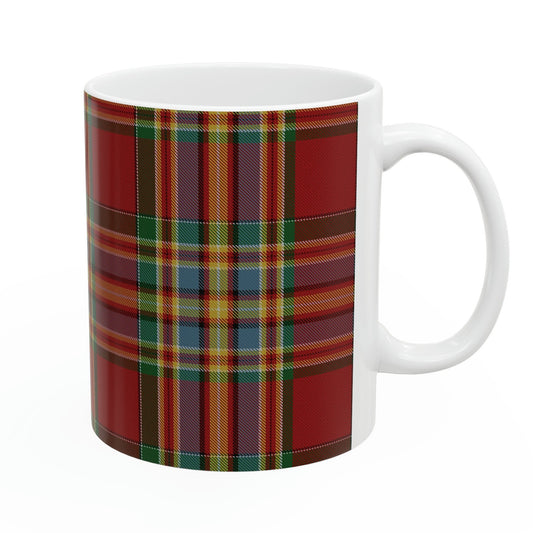 Chattan clan tartan The elegant and colourful tartan on this mug is taken from the Scottish Register of Tartans based in Scotland.