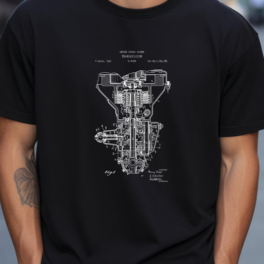 Henry Ford engine transmission design patent from the US Patent Office. perfect gift for mechanic, motorist, petrol head, car driver